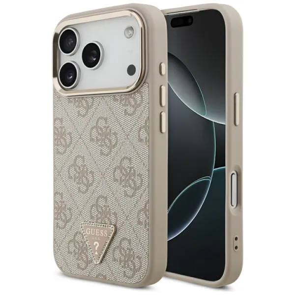 Guess 4G Triangle Logo MagSafe - Case iPhone 17 Pro (pink)