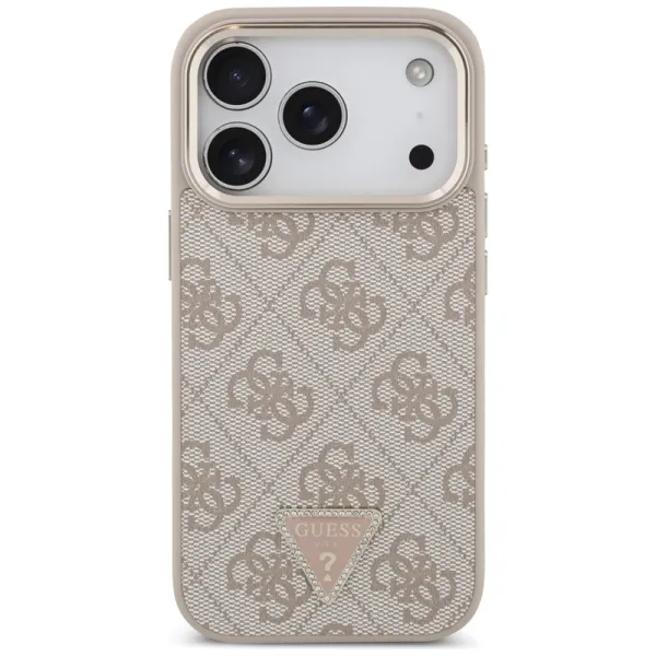 Guess 4G Triangle Logo MagSafe - Case iPhone 17 Pro (pink)