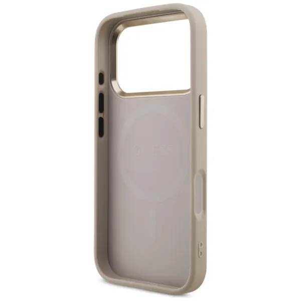 Guess 4G Triangle Logo MagSafe - Case iPhone 17 Pro (pink)