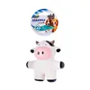 Dog toy Hilton Cow White Black Latex