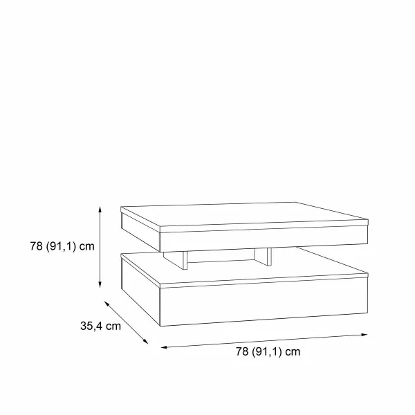 Centre Table Brown