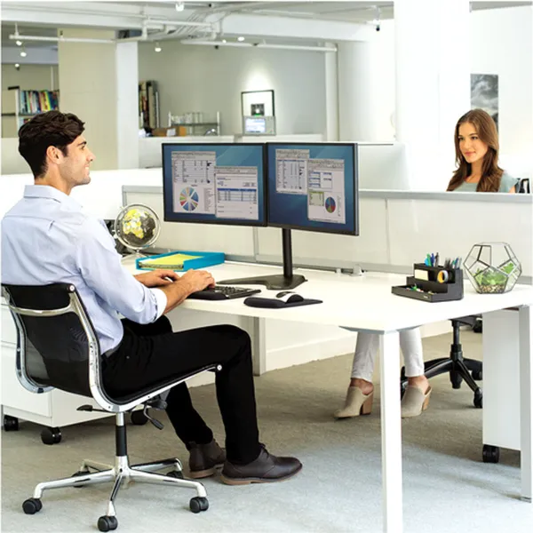 Screen Table Support Fellowes 8043701 Black 27" 32