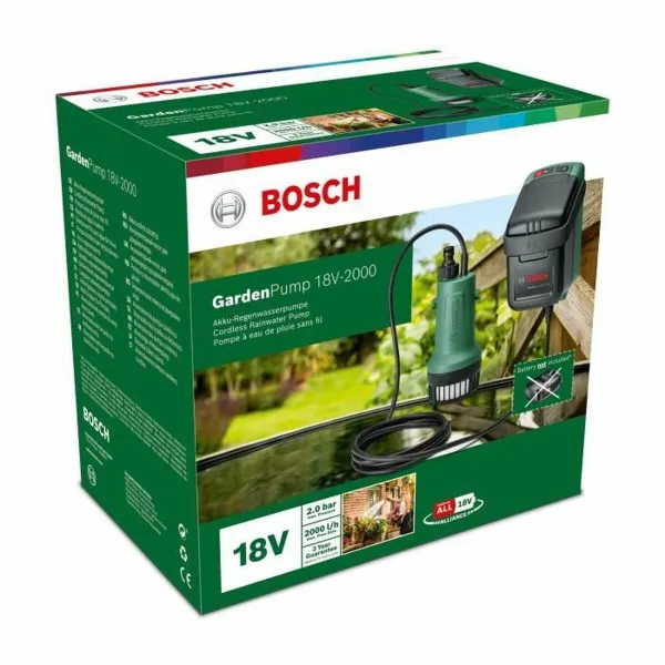 Apūdeņošanas sūknis BOSCH 18 NU