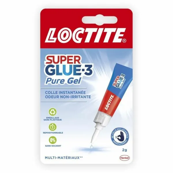 Syanoakrylaatti Loctite SUPERGLUE-3 2 g