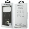 Karl Lagerfeld Karl & Choupette Pins MagSafe - Case for iPhone 17 Pro (black)