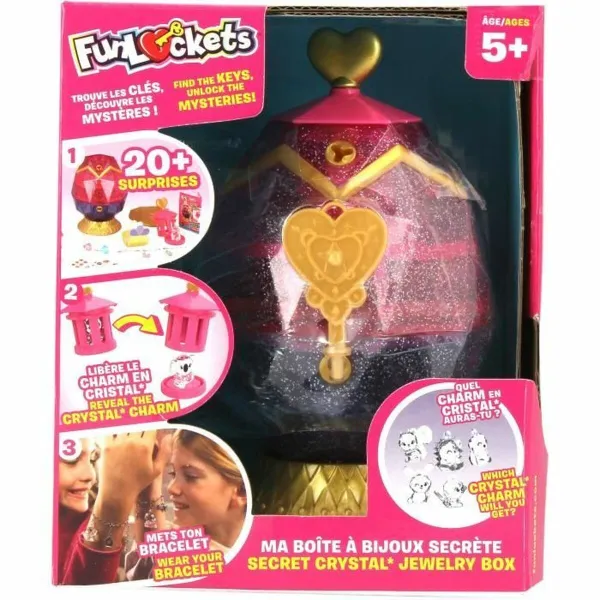 Jewelry box Funlockets Multicolour Plastic