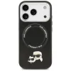 Karl Lagerfeld Karl & Choupette Pins MagSafe - Case for iPhone 17 Pro Max (black)