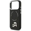 Karl Lagerfeld Karl & Choupette Pins MagSafe - Case for iPhone 17 Pro Max (black)