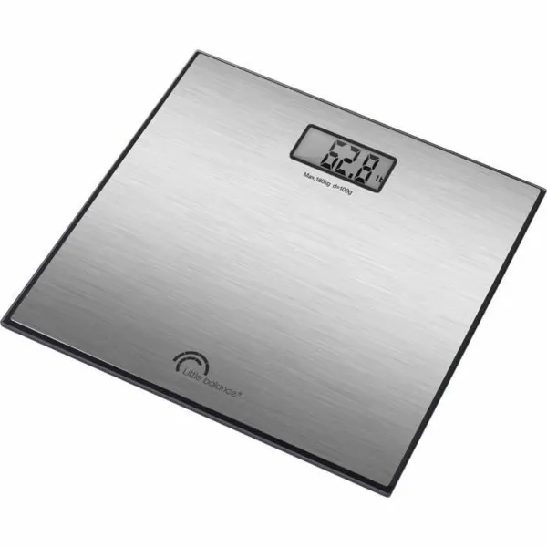 Digitaalinen henkilövaaka Little Balance 8159 Musta Teräs Ruostumaton teräs 180 kg