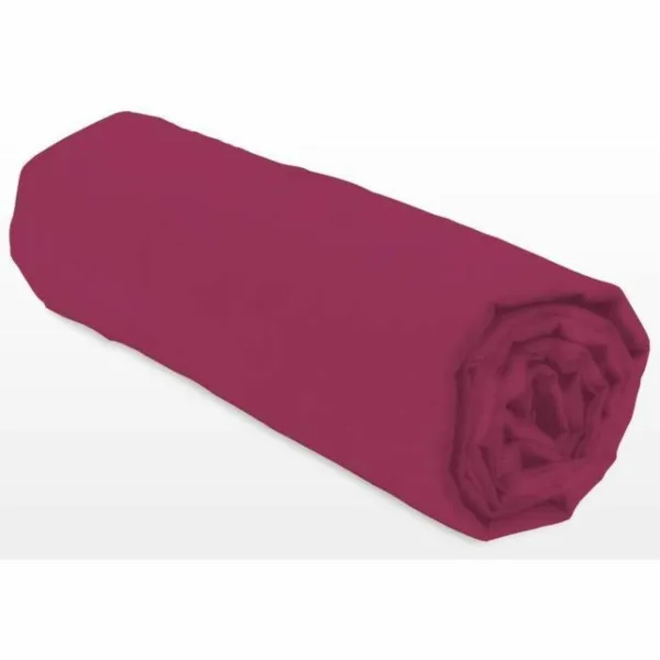 Uzmontēta apakšējā loksne Lovely Home LH71607 Fuksija Rose 180 x 200 + 35 cm