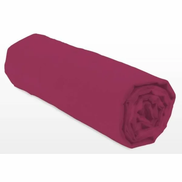 Sovitettu pohja-arkki Lovely Home LH71610 Fuksia Rose 180 x 200 + 30 cm