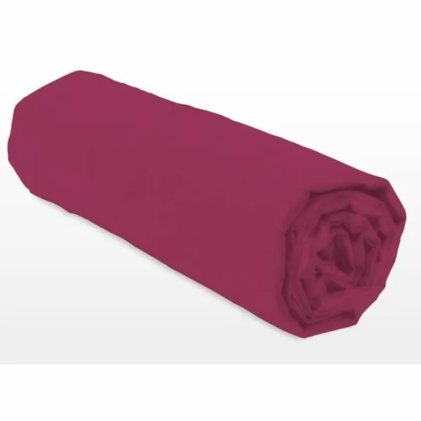 Uzmontēta apakšējā loksne Lovely Home LH71617 Fuksija Rose 90 x 190 + 25 cm