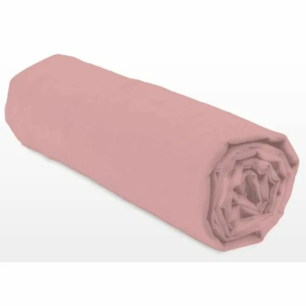 Fitted bottom sheet Lovely Home LH71629 Pink Rose 90 x 190 + 30 cm