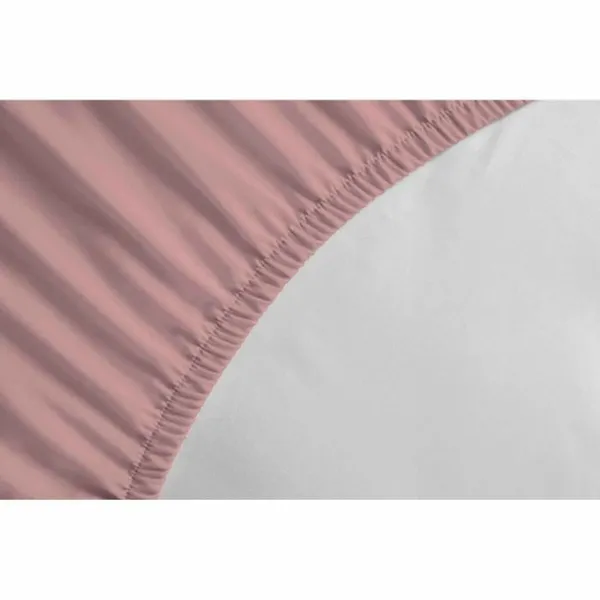 Fitted bottom sheet Lovely Home LH71629 Pink Rose 90 x 190 + 30 cm