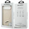 Karl Lagerfeld Karl & Choupette Pins MagSafe - Case iPhone Air (beige)