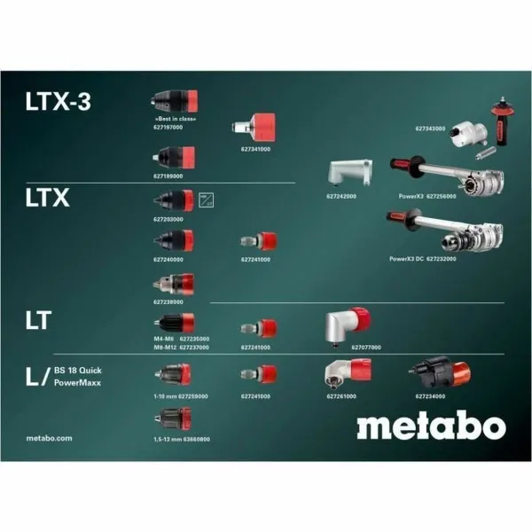 Elektrinis atsuktuvas Metabo BS 18 LTX BL QI