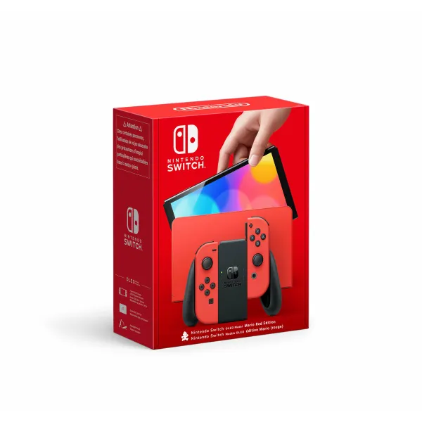 Nintendo Switch OLED Nintendo ED MARIO Raudona
