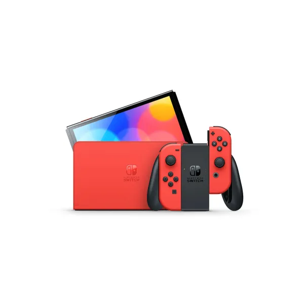 Nintendo Switch OLED Nintendo ED MARIO Raudona