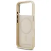 Karl Lagerfeld Karl & Choupette Pins MagSafe - Case for iPhone 17 Pro (beige)
