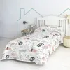 Bedspread (quilt) HappyFriday Moshi Moshi Multicolour 180 x 260 cm animals