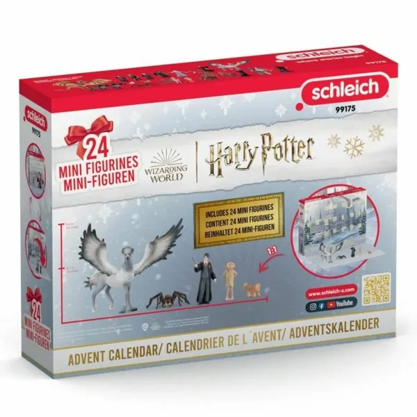 Рождественский календарь Schleich 99175 Harry Potter Пластик 24 Предметы