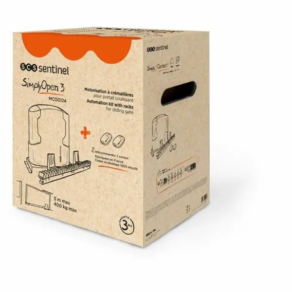 Liukuoven moottori SCS SENTINEL SimplyOpen 3 24v