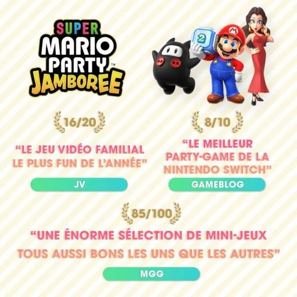 Videopeli Switchille Nintendo Super Mario Party : Jamboree