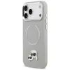 Karl Lagerfeld Karl & Choupette Pins MagSafe - Case for iPhone 17 Pro (gray)