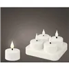 LED Candle Lumineo 485346 Rechargeable Inside (4 Units)