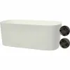 Self-watering planter Garden ID White 17 x 50 x 17 cm
