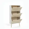 Apavu plaukts Balts Koks Дуб 70,2 x 23,9 x 138,9 cm