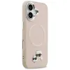 Karl Lagerfeld Karl & Choupette Pins MagSafe - Case for iPhone 17 (pink)