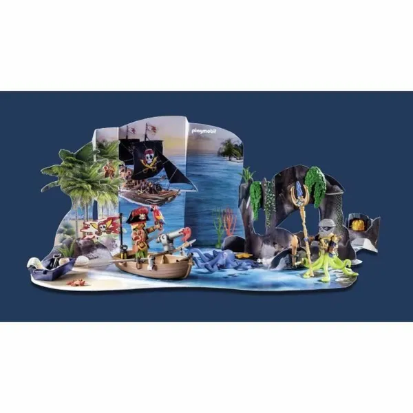 Рождественский календарь Playmobil 71636 Pirate Advent Calendar Пластик