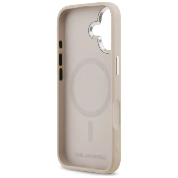 Karl Lagerfeld Karl & Choupette Pins MagSafe - Case for iPhone 17 (pink)