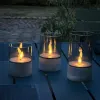 Вуаль LED Brilliant Серый Металл 3 штук