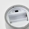 LED Žvakė Brilliant Pilka Metalinis 3 vnt.
