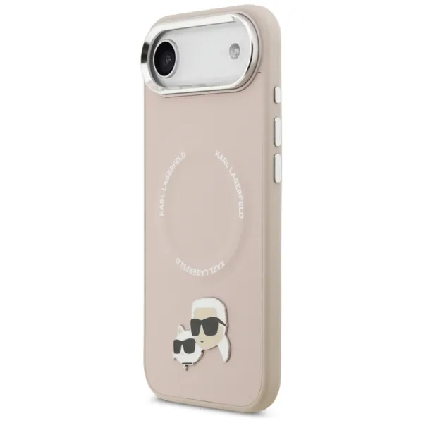 Karl Lagerfeld Karl & Choupette Pins MagSafe - Case iPhone Air (pink)
