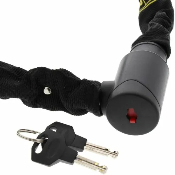 Замок с ключом Burg-Wachter 580 90 BLACK Нержавеющая сталь