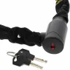 Замок с ключом Burg-Wachter 580 90 BLACK Нержавеющая сталь