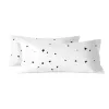 Pillowcase HappyFriday Blanc Constellation Multicolour 45 x 110 cm (2 Units)