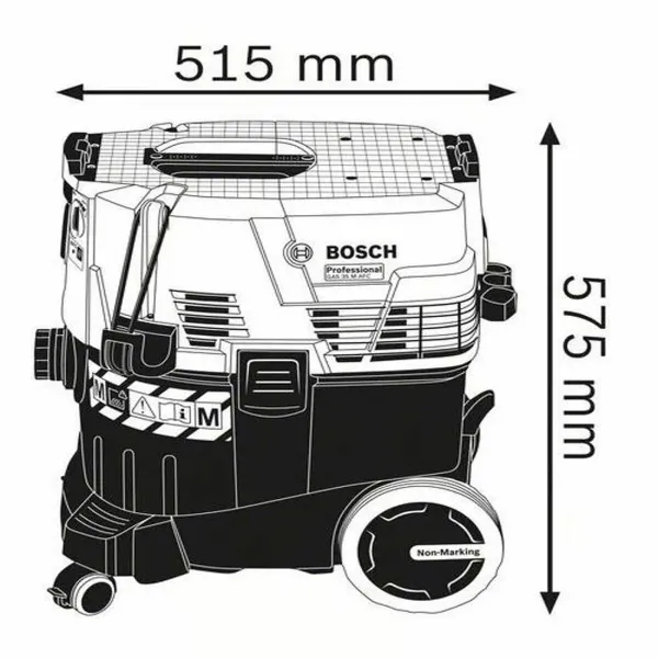 Mitrais un sausais putekļu sūcējs BOSCH GAS 35 M AFC 35 L