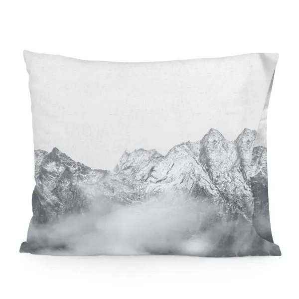 Pillowcase HappyFriday Blanc Alaska Multicolour 60 x 70 cm