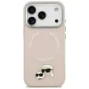 Karl Lagerfeld Karl & Choupette Pins MagSafe - Case for iPhone 17 Pro Max (pink)