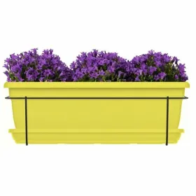 Kukkalaatikko Garden ID Lime väri 50 cm