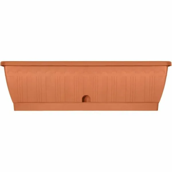 Self-watering planter Garden ID Terracotta 60 cm
