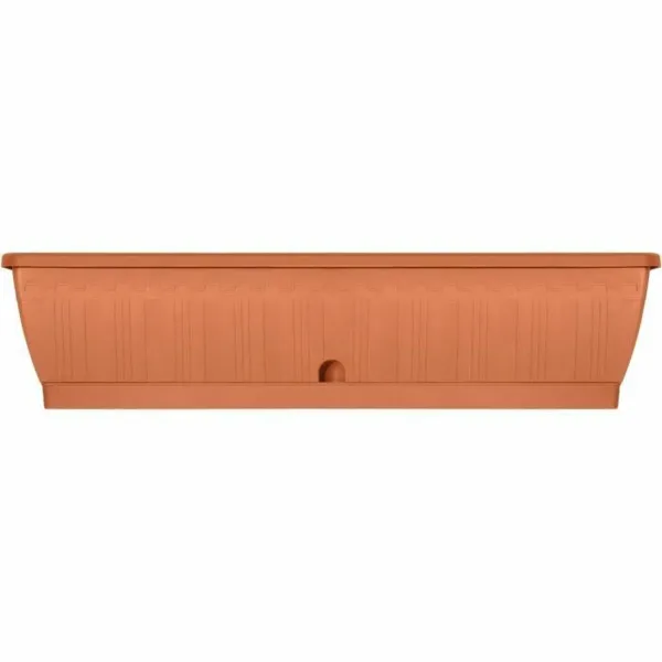 Self-watering planter Garden ID Terracotta 80 cm