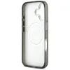 Karl Lagerfeld IML Glitter Karl & Choupette Heads Logo MagSafe - Case for iPhone 17 (black)