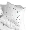 Pillowcase HappyFriday Blanc Constellation Multicolour 60 x 60 cm