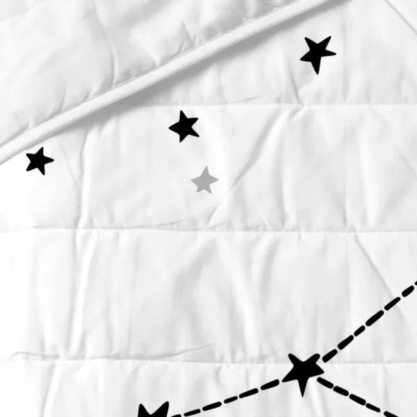 Bedspread (quilt) HappyFriday Blanc Constellation Multicolour 260 x 260 cm