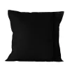 Pillowcase HappyFriday BASIC Black 80 x 80 cm